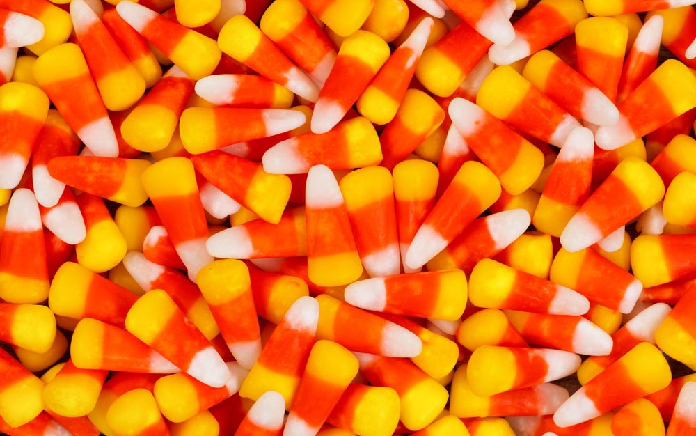 Candy corn for Halloween