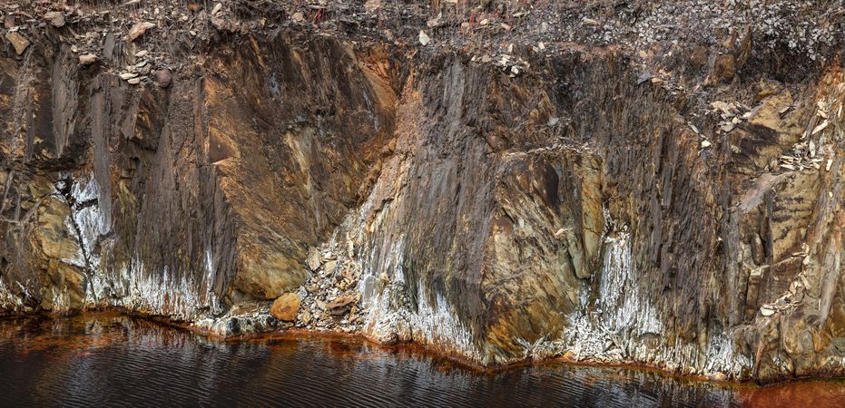Mining terraces in Riotinto, Huelva