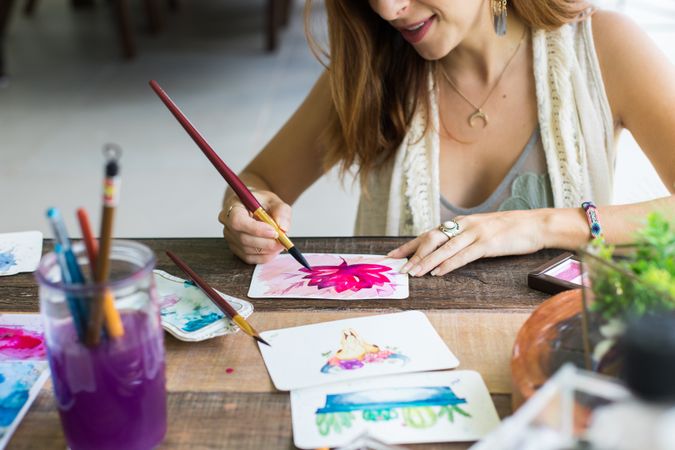 Watercolor painting