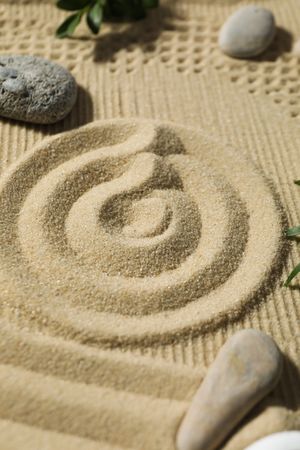 Composition for Zen, Relaxation, Harmony and Balance concept