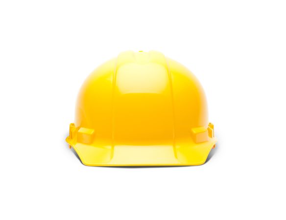 Yellow Hard Hat and Gloves