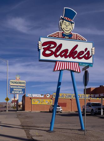 Blake Chanslor hamburger stand in Albuquerque, New Mexico