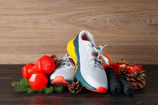 Concept of Sport and Happy New Year