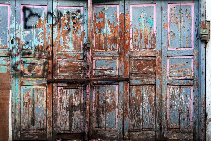 Old House Door