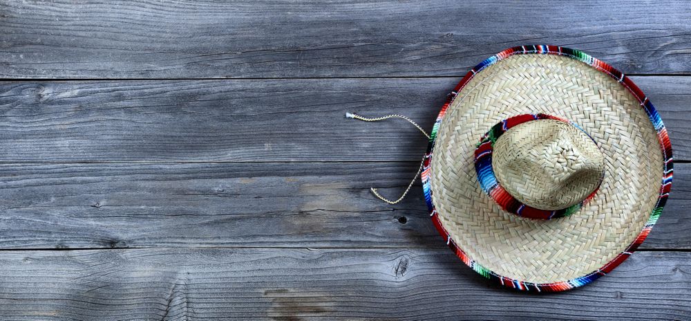 Cinco De May holiday celebration sombrero