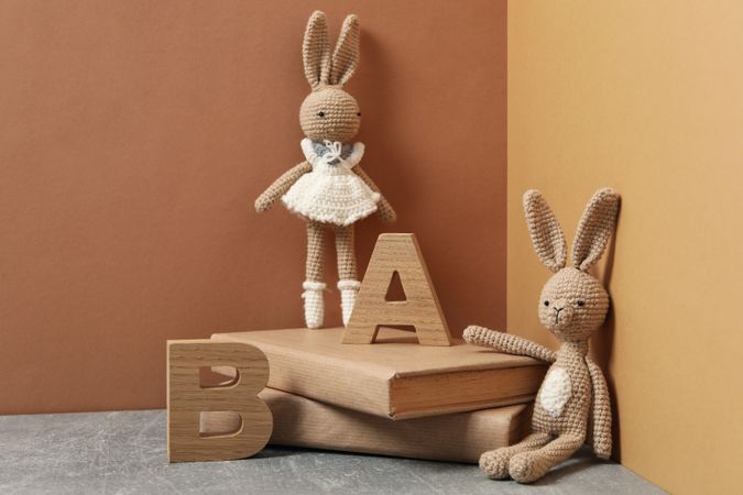 Concept of baby books or books for children