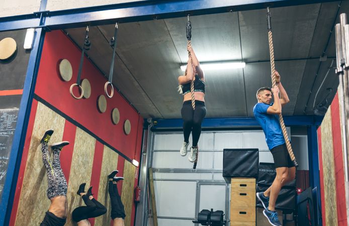 Group training at the box