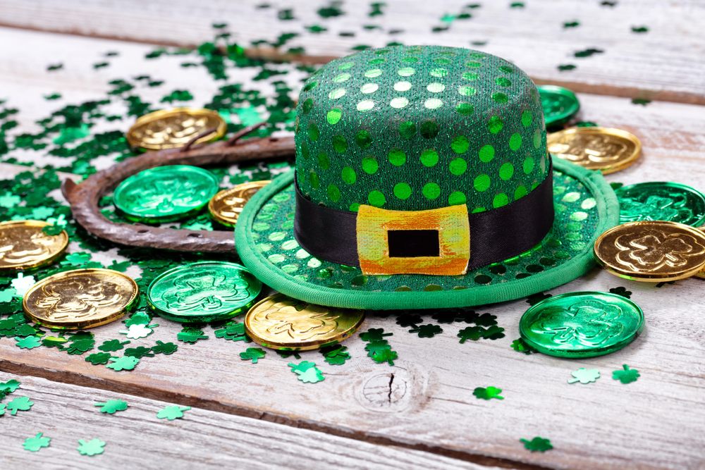 Lucky Saint Patrick holiday hat