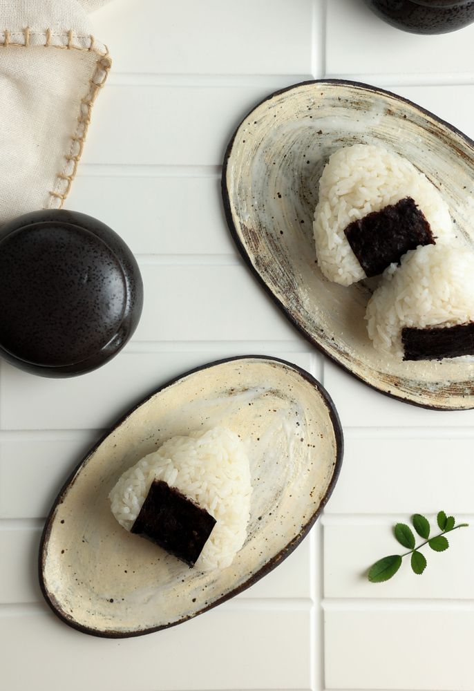 Onigiri, Rice Balls, traditional japanese dish