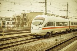 German intercity train