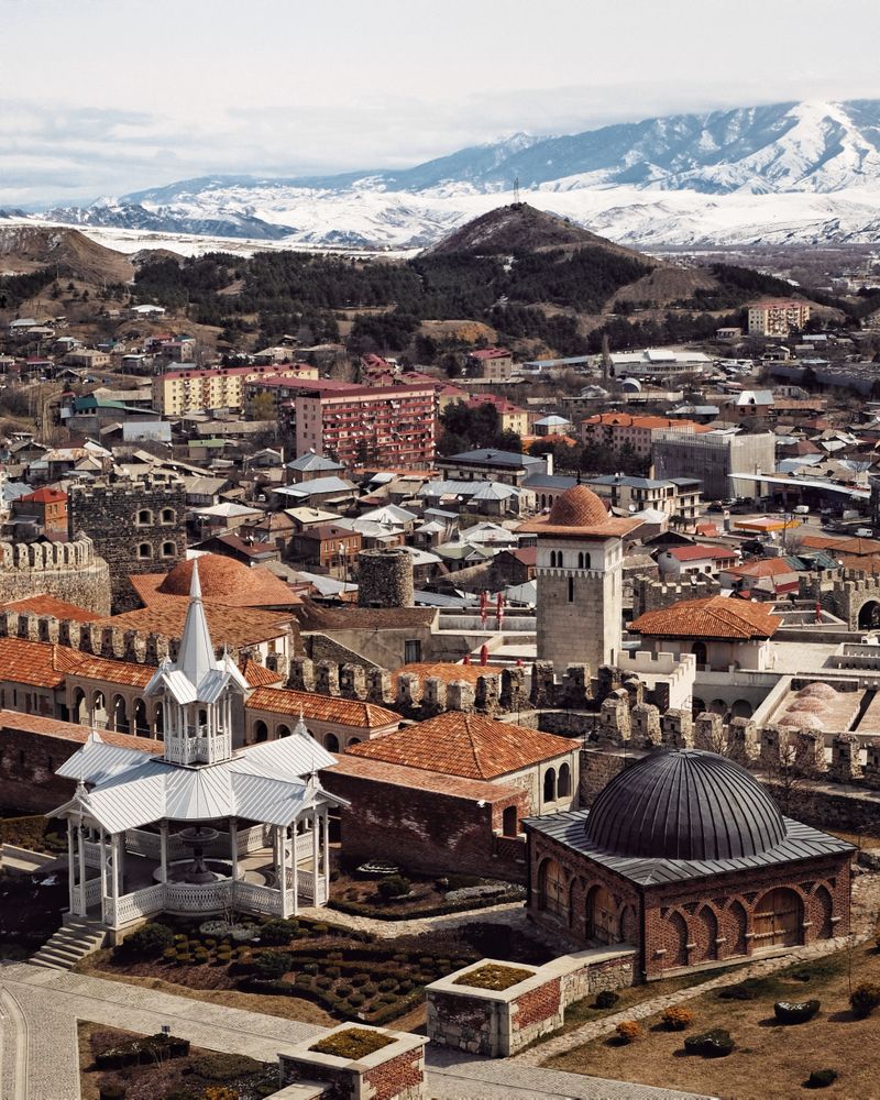 Aerial view of city at daytime