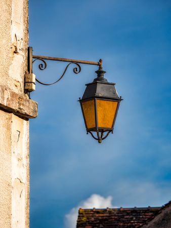 Medieval city of Chateauneuf in Burgundy. A cozy, cute town that grew up around a huge old castle.