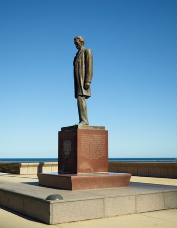 Statue of U.S. President Abraham Lincoln, Milwaukee, Wisconsin