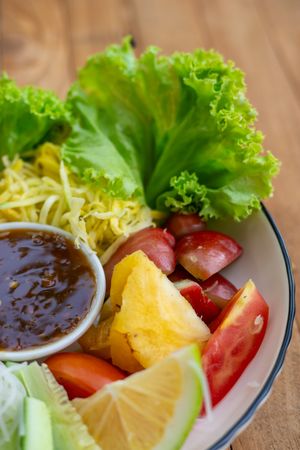Som Tum or Papaya Salad or Pawpaw Salad