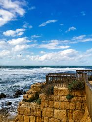 Seascape Mediterranean coast