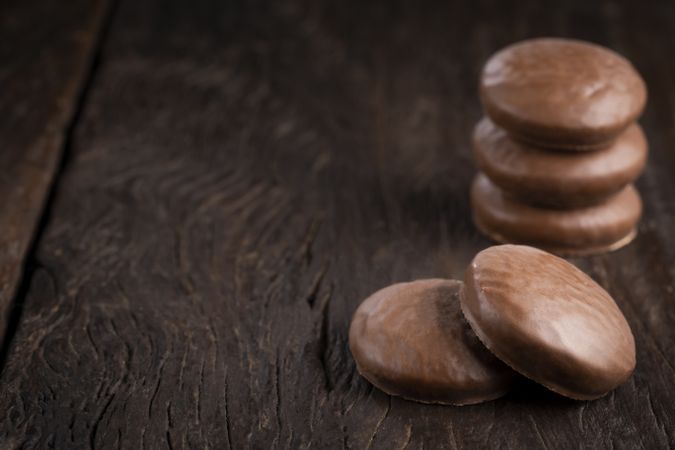 Brazilian honey cookies  with with chocolate - Pão de mel.