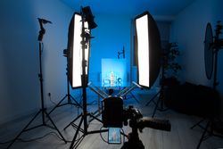Professional product photoshoot in studio