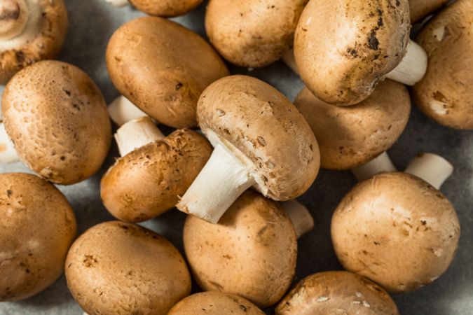 Raw Organic Cremini Baby Bella Mushrooms