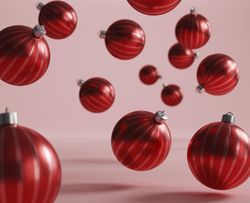 Beautiful Christmas background arrangement
