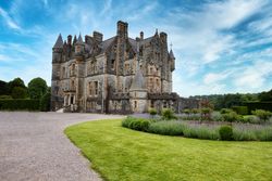 Restored castle in Ireland