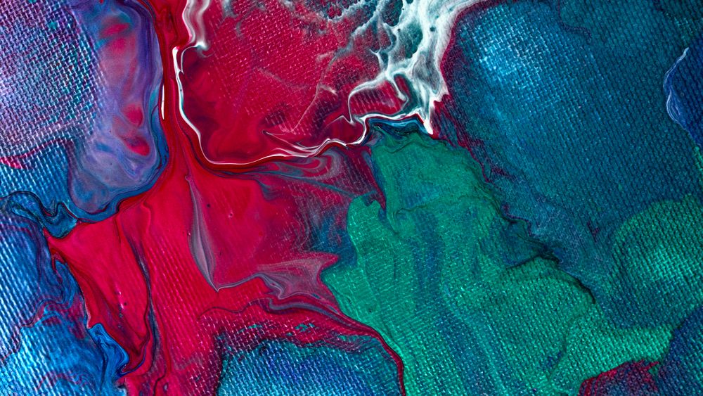 Fluid Art, Abstract Acrylic Background