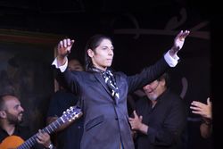 Flamenco performance on stage
