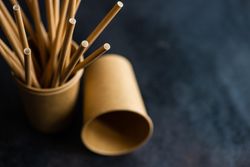 Recycle foodware as a eco concept