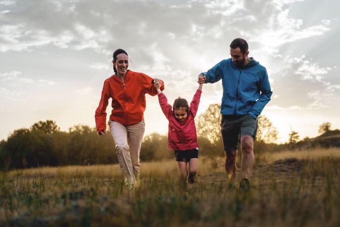 Family Run - Sunset Joy
