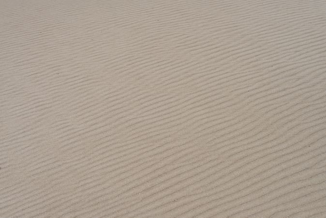 Sand texture with wave indentations