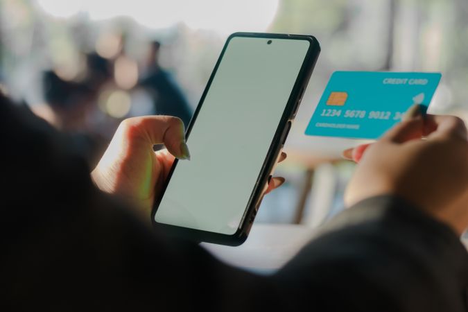 Seamless Transactions: Making a Digital Purchase with Phone and