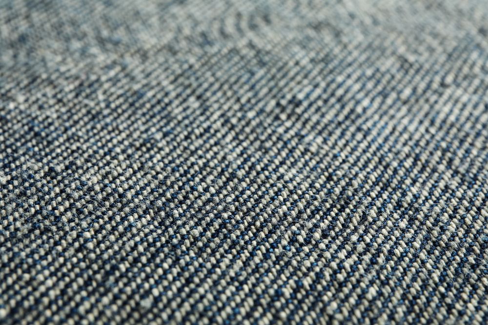 Texture of jeans as background, space for text