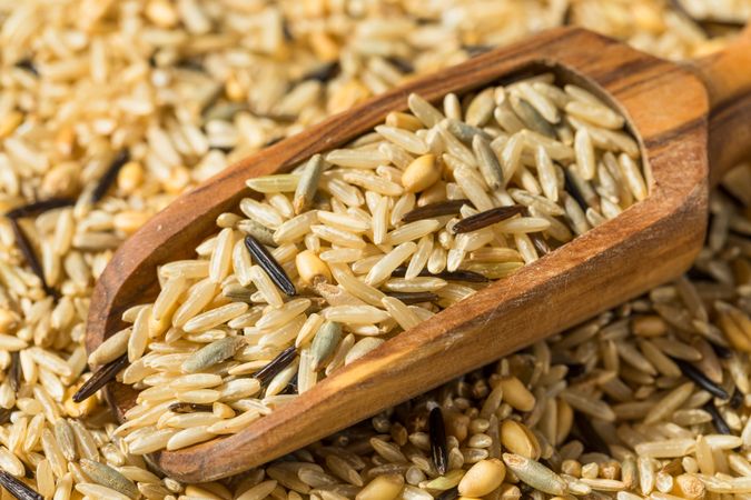 Dry Raw Organic Wild Rice