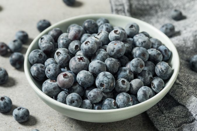 Raw Organic Blue Sweet Blueberries