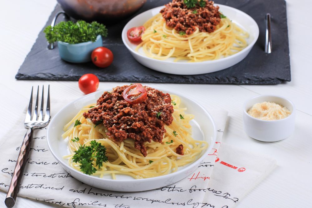Spaghetti bolognese dinner