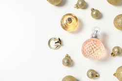 Concept of cosmetics, winter cosmetics, space for text