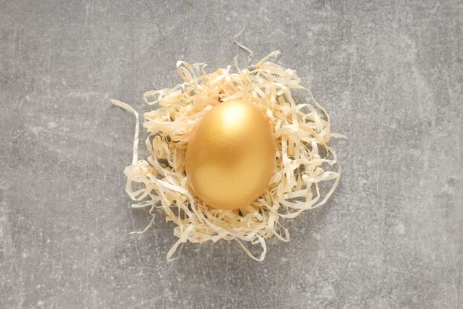 Golden egg, pension savings, investments and retirement