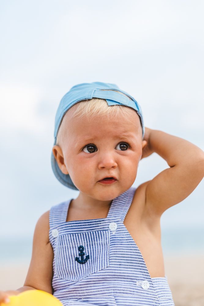 Boy on beach