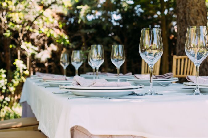 Rustic celebration table