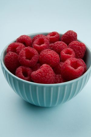 Macro Shot Of Juicy Raspberry
