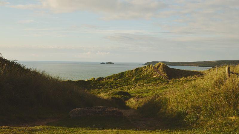 Beautiful view out to the sea