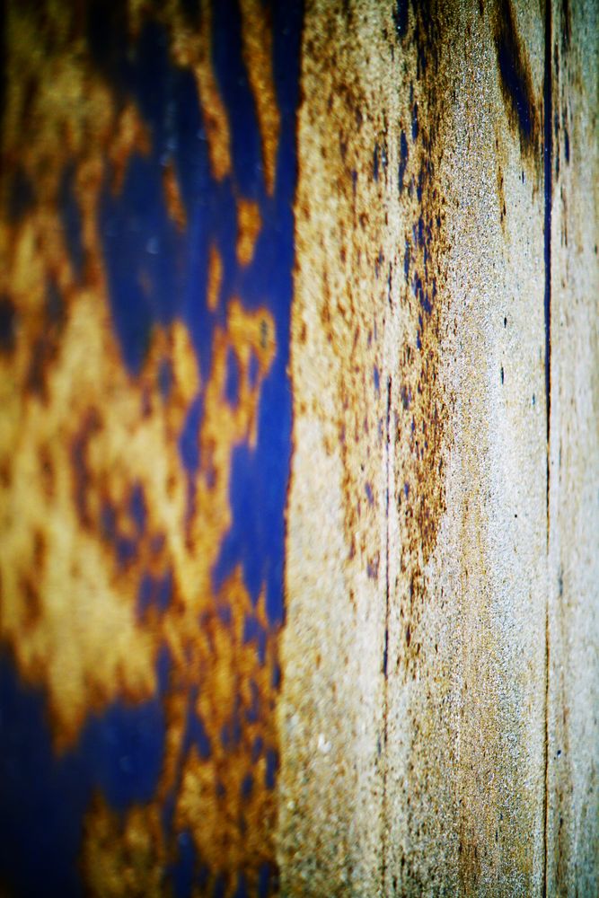 Old painted corroded metal texture