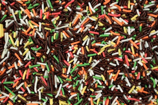 Colorful Chocolate Sprinkles or Meses