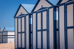 Beach cabins
