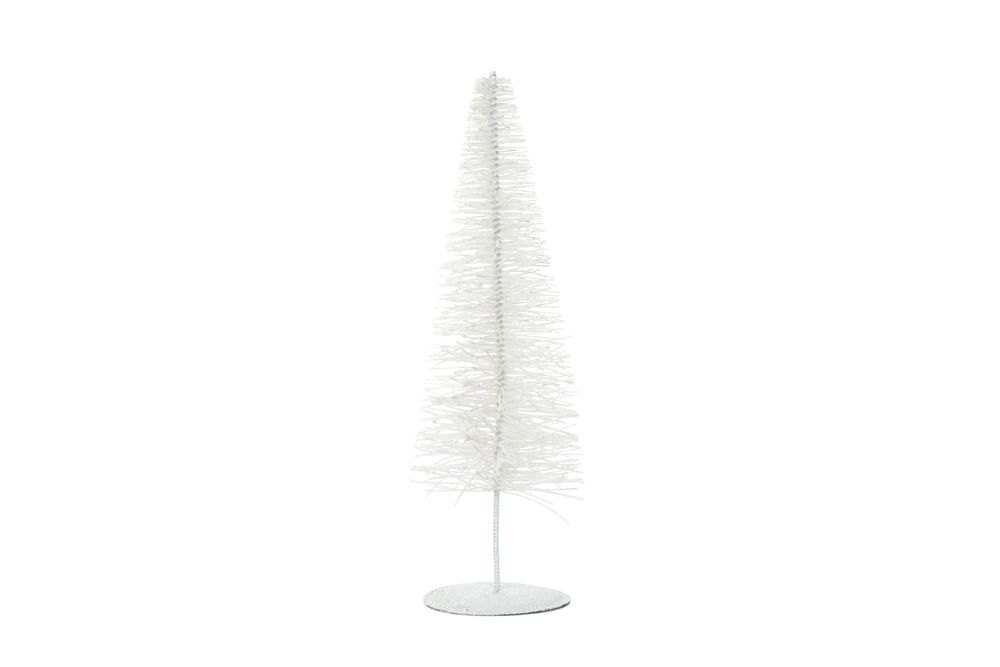 Decorative christmas tree isolated on blank background