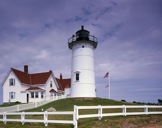 The Cape Neddick Light, York, Maine