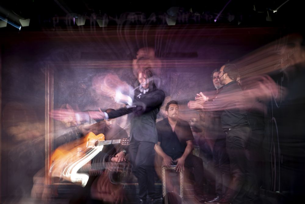 Flamenco performance on stage