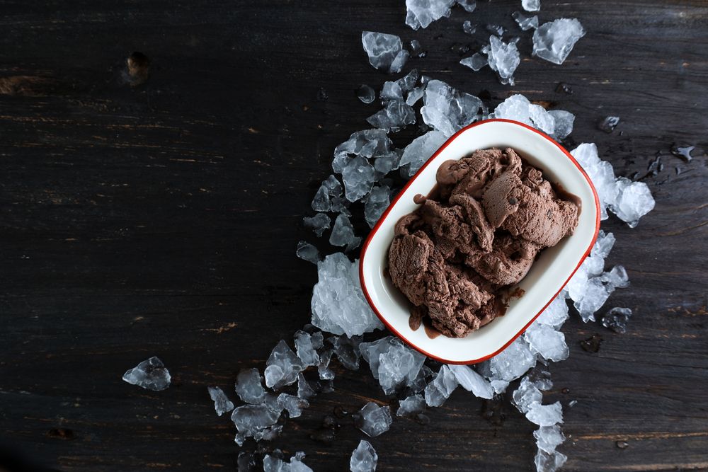 Homemade Chocolate Ice Cream
