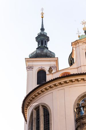 Decooration of the building in Old Prague
