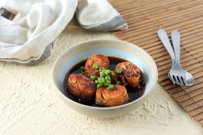 Chicken Go Hyong with Sweet and Spicy Sauce