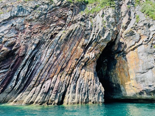 Coastal cave near Torquay